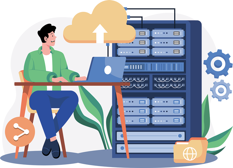 Web Hosting Sri Lanka Vector
